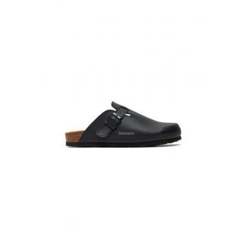 Slapi barbati Dr Brinkmann - 600140 - Piele ecologica - Negru