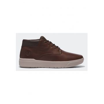 barbati  Seneca Bay Mid - piele naturala - maro - talpa cauciuc - Maro