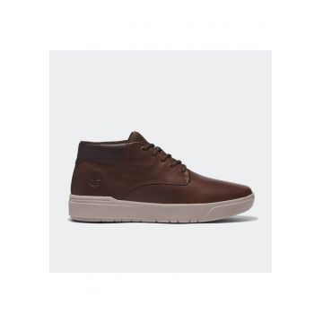 barbati  Seneca Bay Mid - piele naturala - maro - talpa cauciuc barbati  Seneca Bay Mid - piele naturala - maro - talpa cauciuc