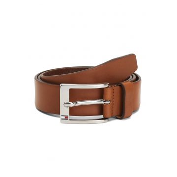 Curea de piele cu catarama dreptunghiulara New Aly Curea de piele cu catarama dreptunghiulara New Aly