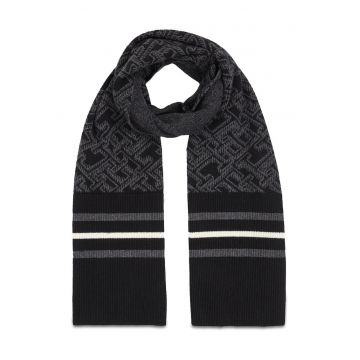 Fular barbati -  negru - universal Fular barbati -  negru - universal
