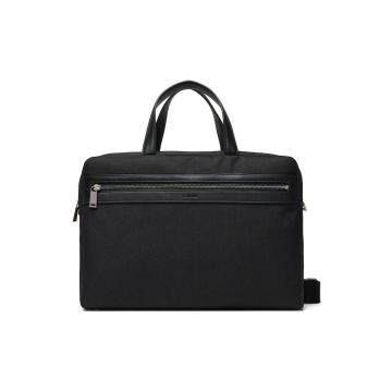 Geanta pentru laptop barbati -  ecologica - negru - universala Geanta pentru laptop barbati -  ecologica - negru - universala