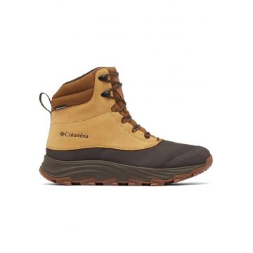 Ghete barbati Expeditionist Shield Waterproof -  Piele intoarsa - Maro/Bej Ghete barbati Expeditionist Shield Waterproof -  Piele intoarsa - Maro/Bej