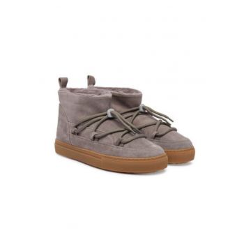 Ghete barbati -  piele naturala - gri Ghete barbati -  piele naturala - gri