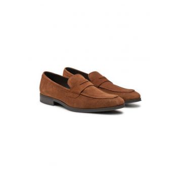 Pantofi barbatesti  piele naturala - maro - Pantofi barbatesti  piele naturala - maro -
