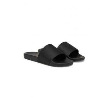 Papuci barbatesti -  negru  - material textil -
