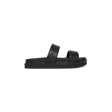 Papuci barbatesti -  piele naturala - negru - Papuci barbatesti -  piele naturala - negru -