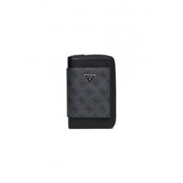 Portofel barbati -  Piele ecologica - Negru - One-Size INTL
