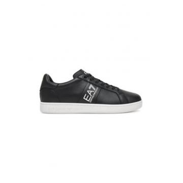 Tenisi barbati - Emporio Armani  piele naturala negru