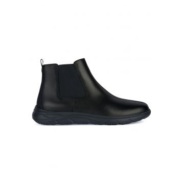 Ghete barbati -  Chelsea - negru - textil Ghete barbati -  Chelsea - negru - textil