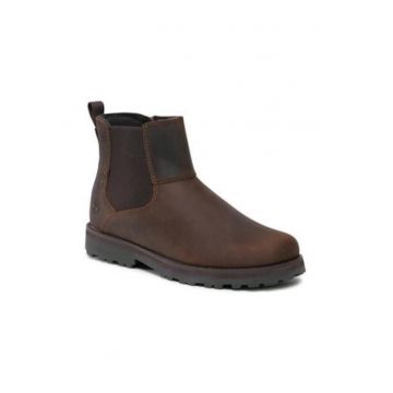 Ghete unisex  piele naturala - maro - glezna - Ghete unisex  piele naturala - maro - glezna -