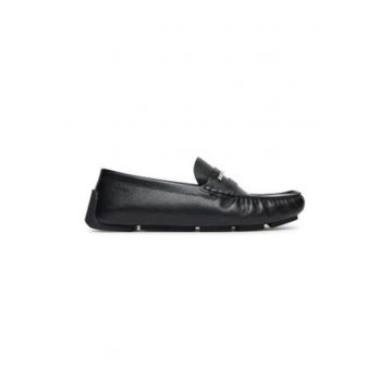 Mocasini  305525703 - piele naturala - negru Mocasini  305525703 - piele naturala - negru