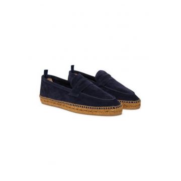 Mocasini barbati -  piele naturala - albastru - Mocasini barbati -  piele naturala - albastru -