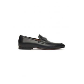 Pantofi barbatesti -  piele naturala - negru - stil elegant - Pantofi barbatesti -  piele naturala - negru - stil elegant -