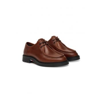 Pantofi din piele cu logo discret Pantofi din piele cu logo discret