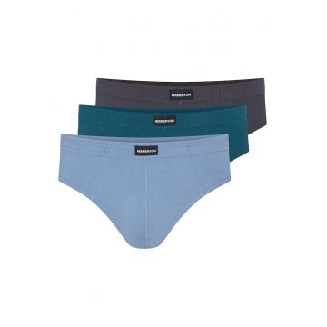 Set slip barbati  3 perechi - multicolor - bumbac - croiala regular fit Set slip barbati  3 perechi - multicolor - bumbac - croiala regular fit