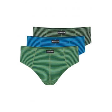 Set slipuri barbati  3 perechi - albastru - gri - bumbac 100 Set slipuri barbati  3 perechi - albastru - gri - bumbac 100