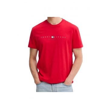 Tricou  TJM REG FLAG LINEAR SS TEEEXT-DM0DM21911-XLE Tricou  TJM REG FLAG LINEAR SS TEEEXT-DM0DM21911-XLE