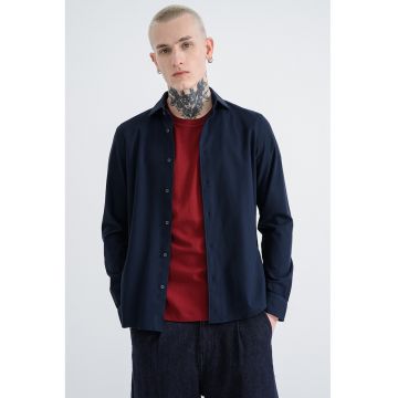 Camasa uni de bumbac Camasa uni de bumbac