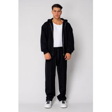 Hanorac cu fermoar Black II 18877