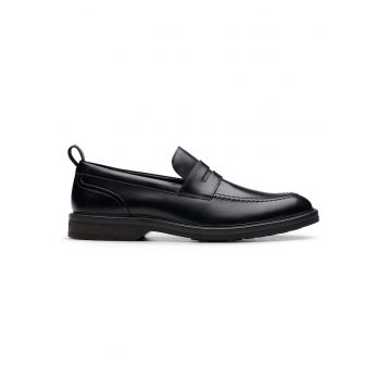 Mocasini barbati -  piele - negru Mocasini barbati -  piele - negru