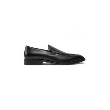 Pantofi barbatesti -  piele naturala - negru - design elegant - talpa solida Pantofi barbatesti -  piele naturala - negru - design elegant - talpa solida