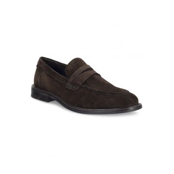 Pantofi barbati -  piele naturala - maro inchis Pantofi barbati -  piele naturala - maro inchis