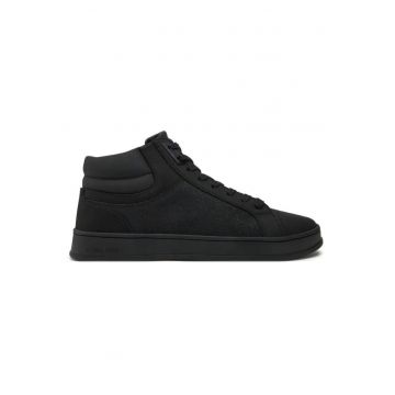Pantofi sport  pentru Lifestyle - HIGH TOP LACE UP NB MONO - HM0HM01769-0GT - Negru - Negru