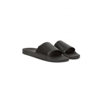 Papuci barbatesti -  plastic - negru Papuci barbatesti -  plastic - negru