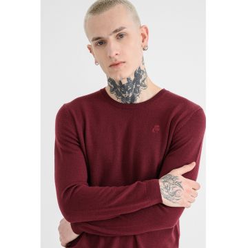 Pulover din lana cu decolteu rotund Pulover din lana cu decolteu rotund