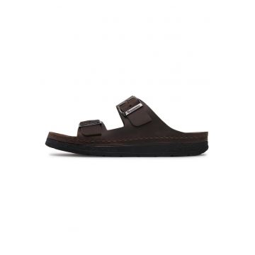 Sandale barbati 302238507 -  Piele naturala - Verde - Sandale barbati 302238507 -  Piele naturala - Verde -