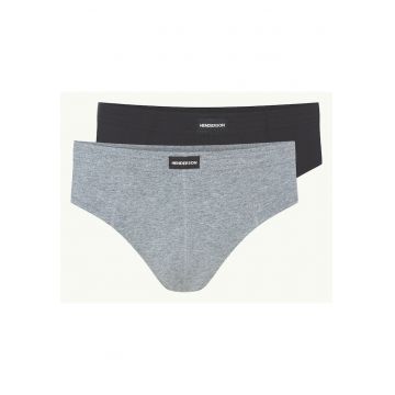 Slip barbati Classic Henderon - negru gri Slip barbati Classic Henderon - negru gri