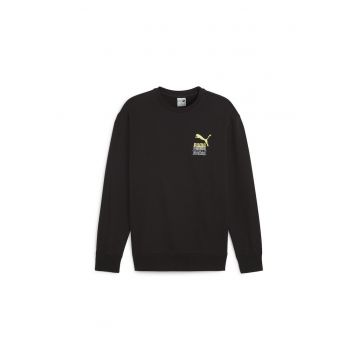 Bluza  pentru Barbati - brand love crew - 624301-01 - XS INTL - Negru Bluza  pentru Barbati - brand love crew - 624301-01 - XS INTL - Negru