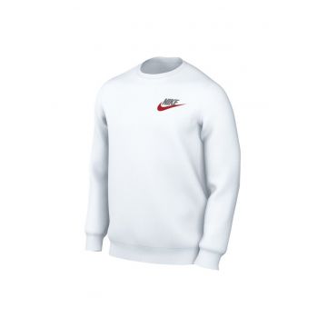 Bluza  pentru Barbati - m nk club+ ft lbr crew - FB7684-100 - Alb Bluza  pentru Barbati - m nk club+ ft lbr crew - FB7684-100 - Alb