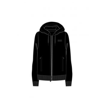 Bluza  pentru Drumetie - 6DPM26-PJODZ-1200 - Negru Bluza  pentru Drumetie - 6DPM26-PJODZ-1200 - Negru