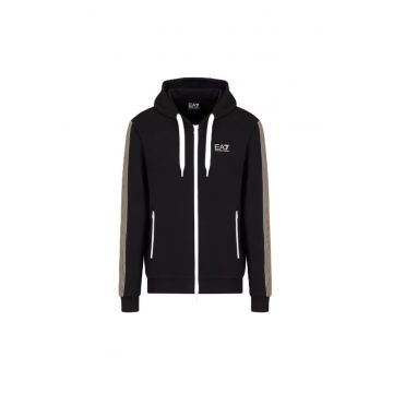 Bluza  pentru Drumetie - 6DPM29-PJ9FZ-0200 - Negru Bluza  pentru Drumetie - 6DPM29-PJ9FZ-0200 - Negru