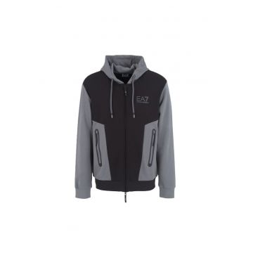 Bluza  pentru Drumetie - 6DPM34-PJVTZ-1200 - Negru Bluza  pentru Drumetie - 6DPM34-PJVTZ-1200 - Negru