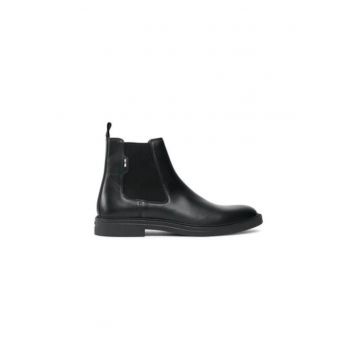 Botine cu glezna joasa pentru barbati  50503255 - Piele naturala - 41 EU - Negru Botine cu glezna joasa pentru barbati  50503255 - Piele naturala - 41 EU - Negru