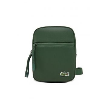 Geanta barbati -  verde - piele ecologica - 15.5 x 21 x 2.5 cm Geanta barbati -  verde - piele ecologica - 15.5 x 21 x 2.5 cm