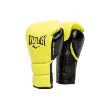 Manusi box de antrenament  Powerlock 2 Pro Laced - verde neon Manusi box de antrenament  Powerlock 2 Pro Laced - verde neon