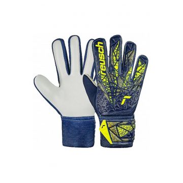 Manusi portari  Attrakt Starter Solid - albastru/galben