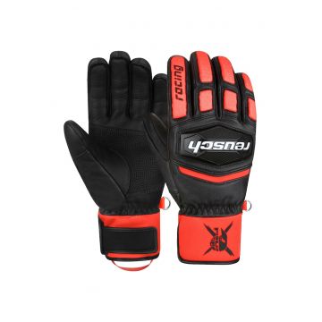 Manusi ski  Worldcup Warrior Team - negru/rosu fluo