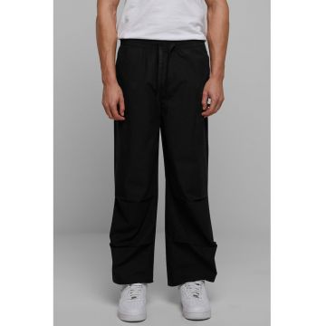 Pantaloni relaxed fit cu snur in talie Pantaloni relaxed fit cu snur in talie