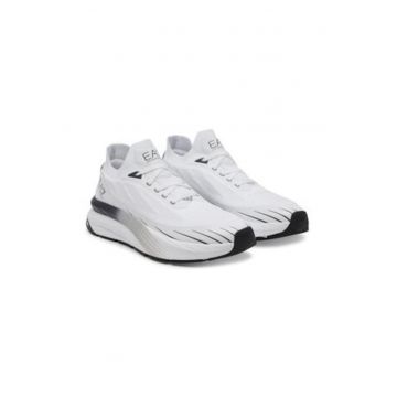 Pantofi barbatesti - Emporio Armani  piele ecologica - alb Pantofi barbatesti - Emporio Armani  piele ecologica - alb