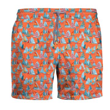 Short Baie Barbati Zeybra Vela Orange Short Baie Barbati Zeybra Vela Orange