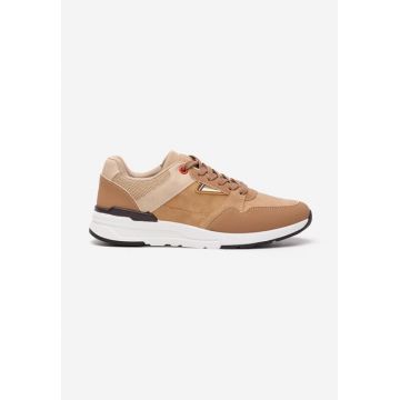 Sneakers barbati Paultis camel