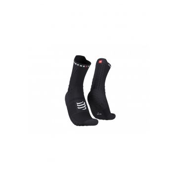 Sosete -  Elastan/Poliamida - Pro Racing V4.0 Trail - Negru/Rosu Sosete -  Elastan/Poliamida - Pro Racing V4.0 Trail - Negru/Rosu