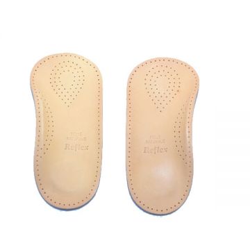 Talonete Reflex parţial din piele naturală Maro - Mud Talonete Reflex parţial din piele naturală Maro - Mud