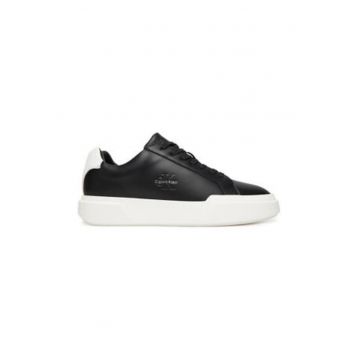 Tenisi barbatesti -  305525871 - piele naturala - alb/negru