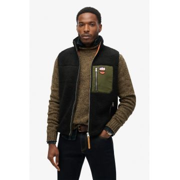 Vesta din fleece Borg Retro Vesta din fleece Borg Retro